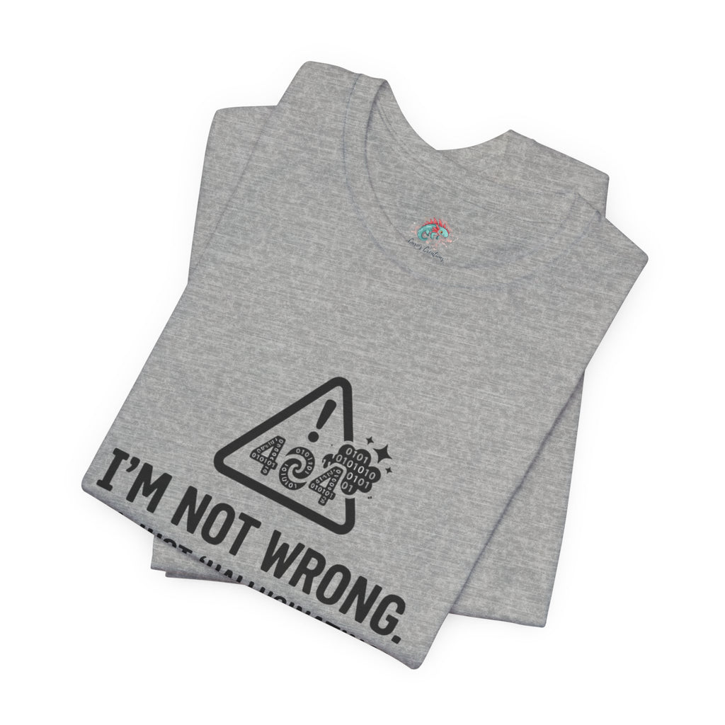 Funny AI T-Shirt — Humorous Artificial Intelligence Graphic Tee