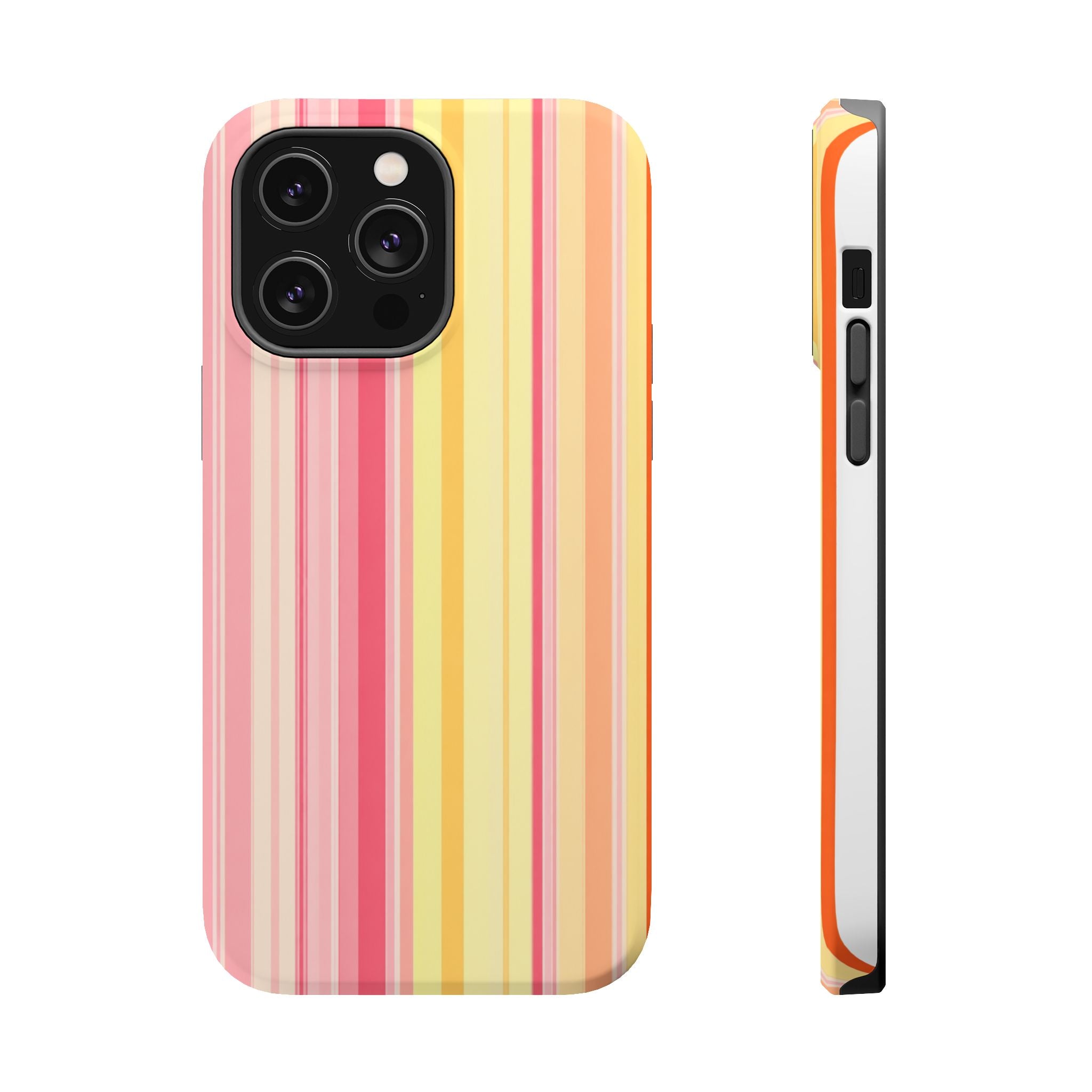 Striped Pastel Magnetic Impact Phone Case