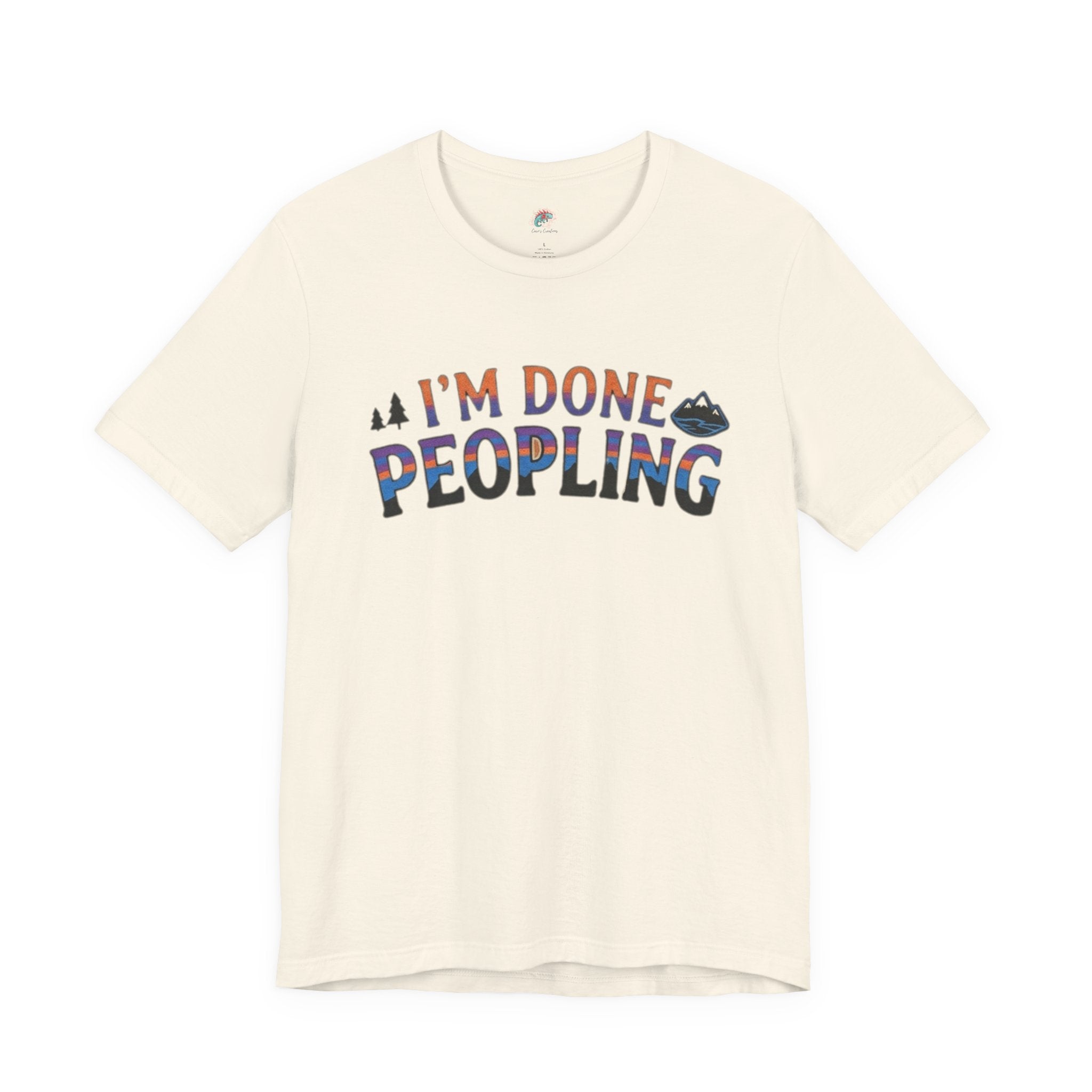 I’m done peopling