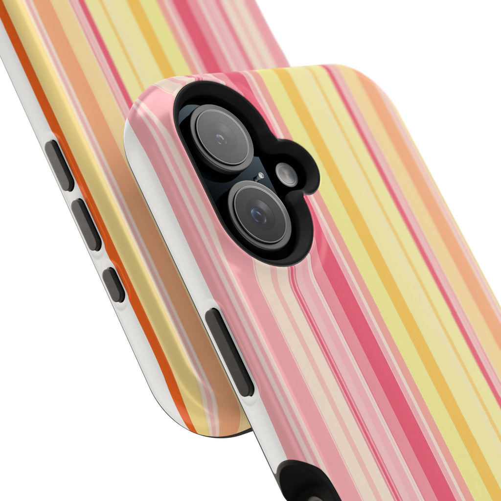 Striped Pastel Magnetic Impact Phone Case