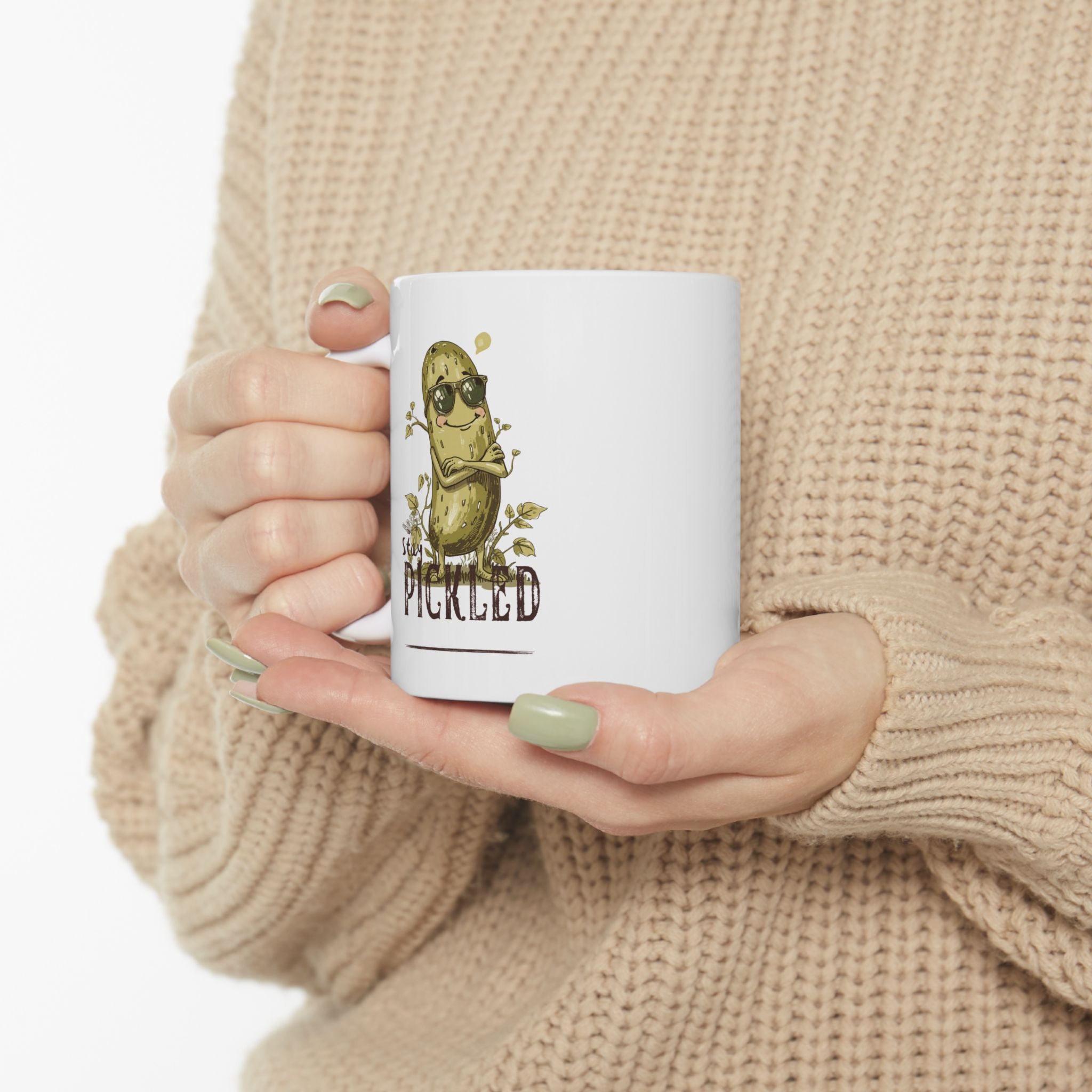 Gardening Mama Ceramic Mug — Floral 'Plant Lady' Coffee Cup (11oz/15oz)