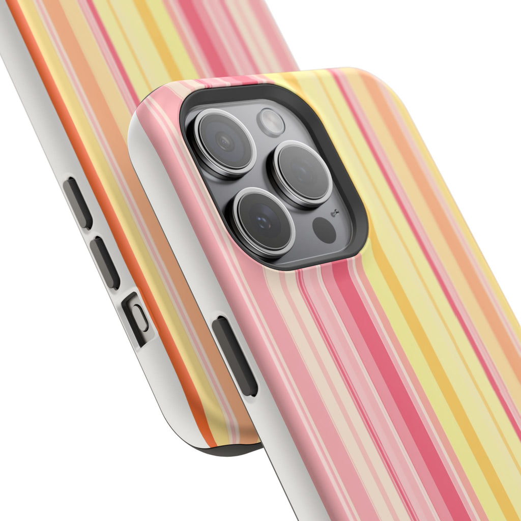 Striped Pastel Magnetic Impact Phone Case