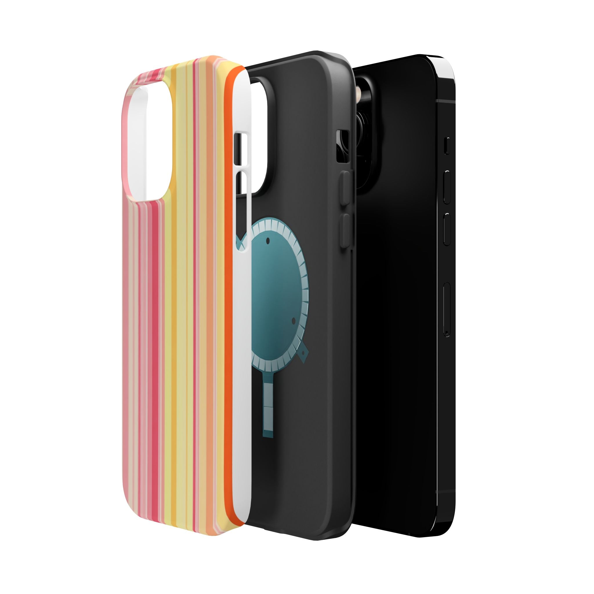 Striped Pastel Magnetic Impact Phone Case
