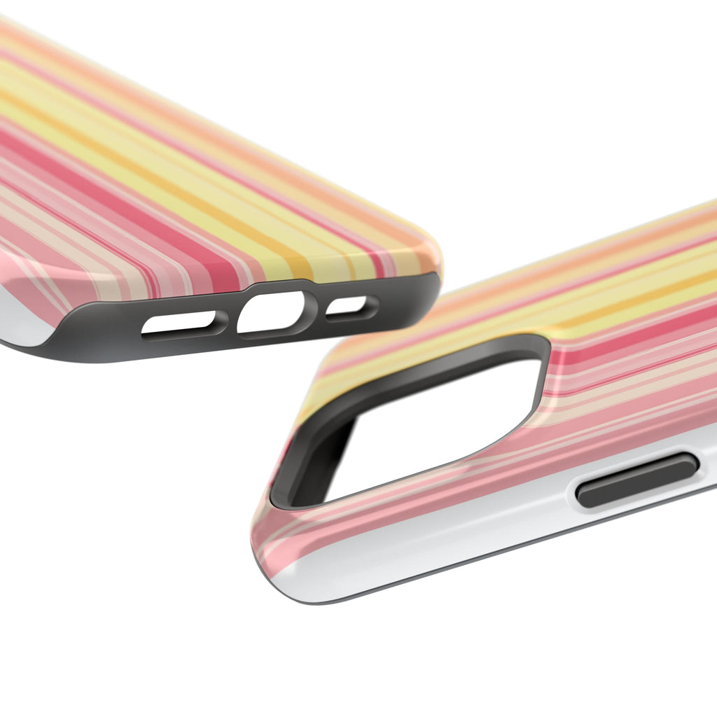 Striped Pastel Magnetic Impact Phone Case