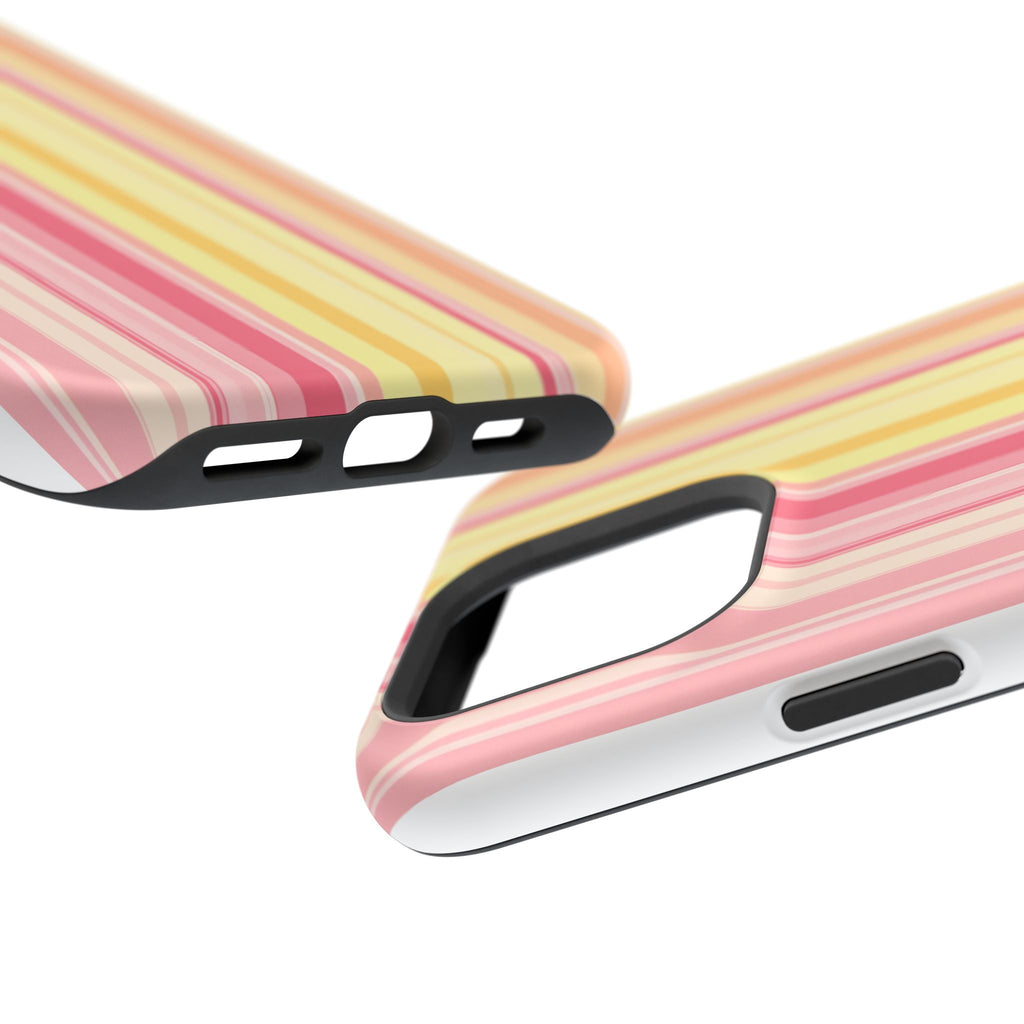 Striped Pastel Magnetic Impact Phone Case