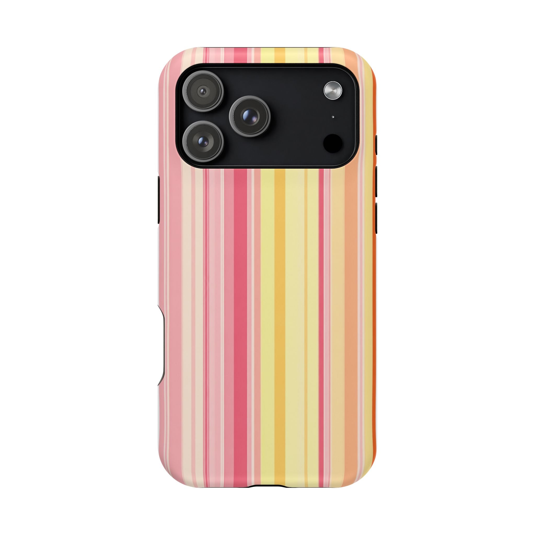 Striped Pastel Magnetic Impact Phone Case