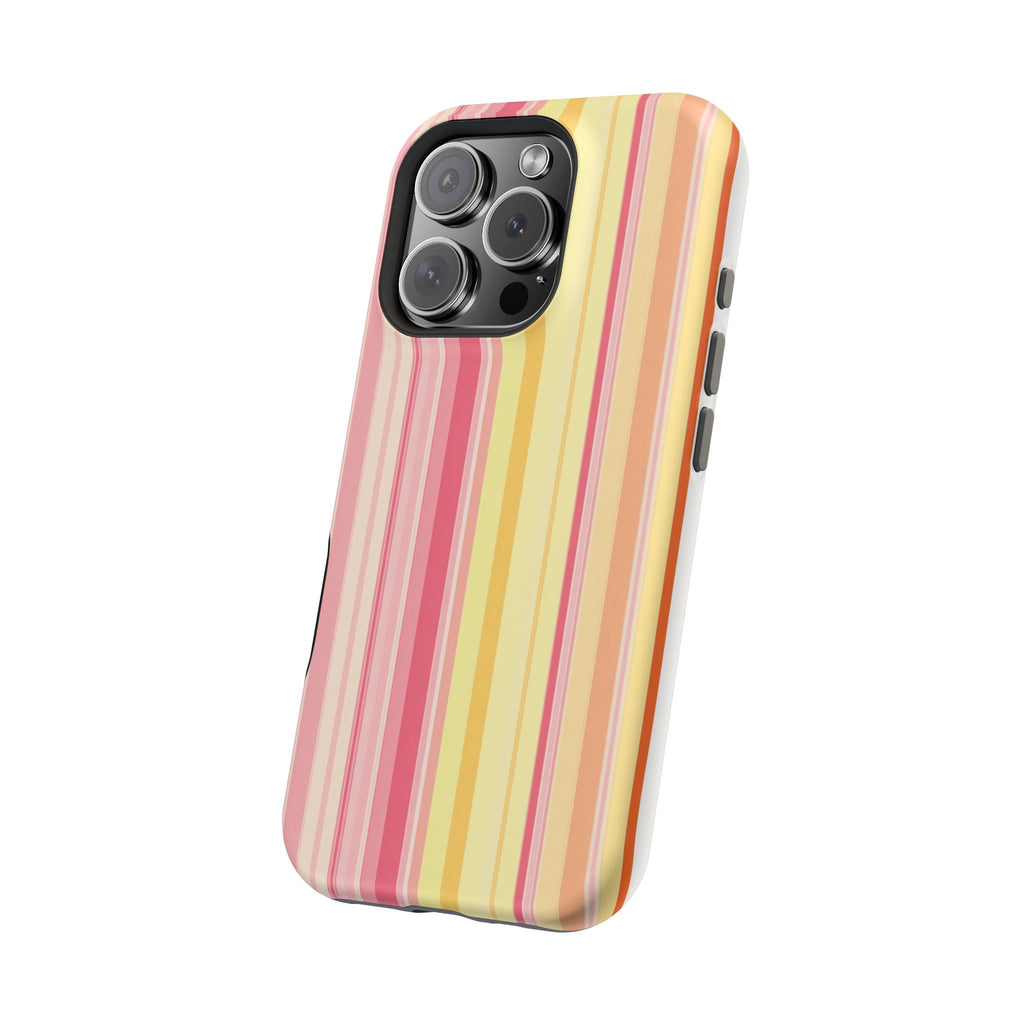 Striped Pastel Magnetic Impact Phone Case