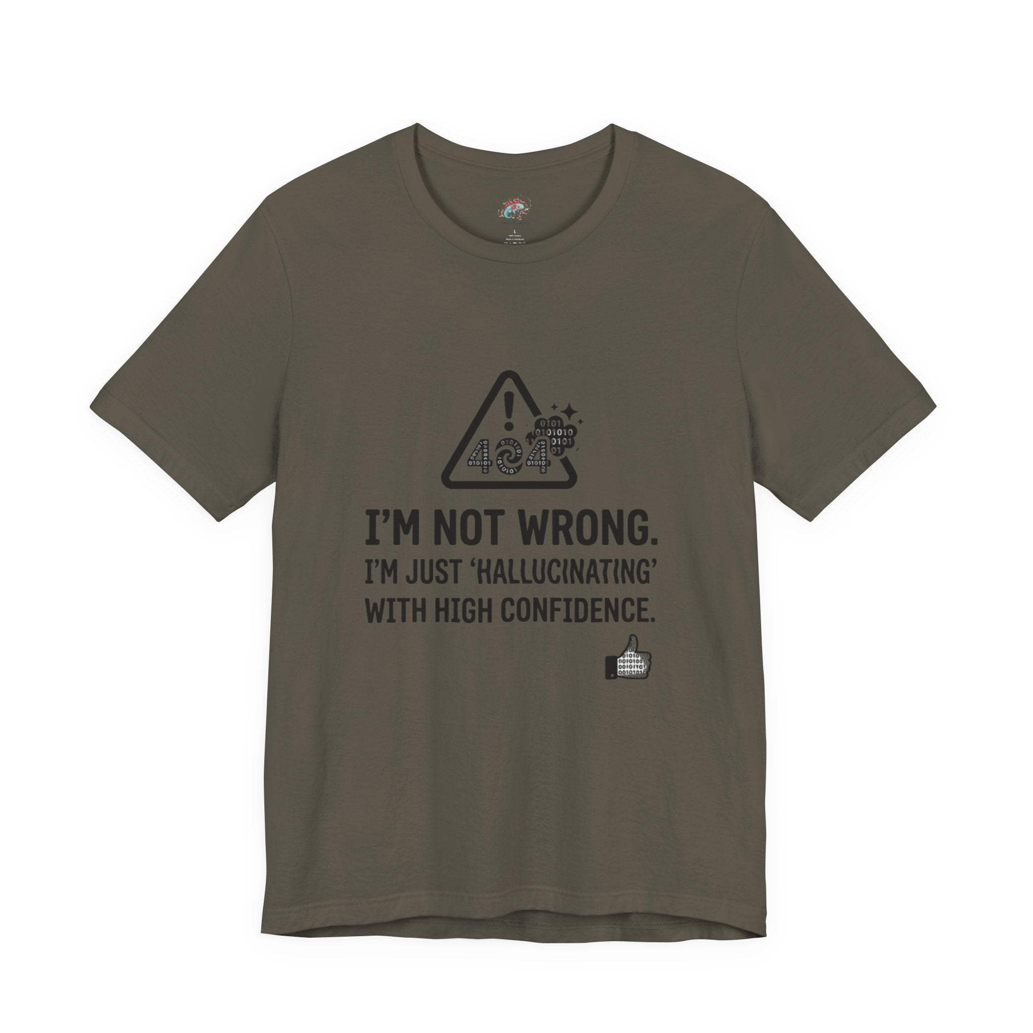 Funny AI T-Shirt — Humorous Artificial Intelligence Graphic Tee