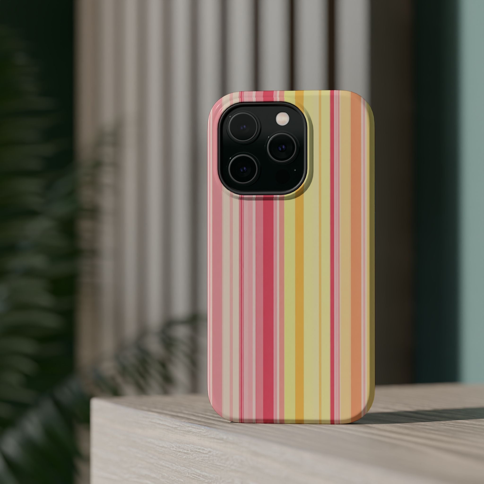Striped Pastel Magnetic Impact Phone Case
