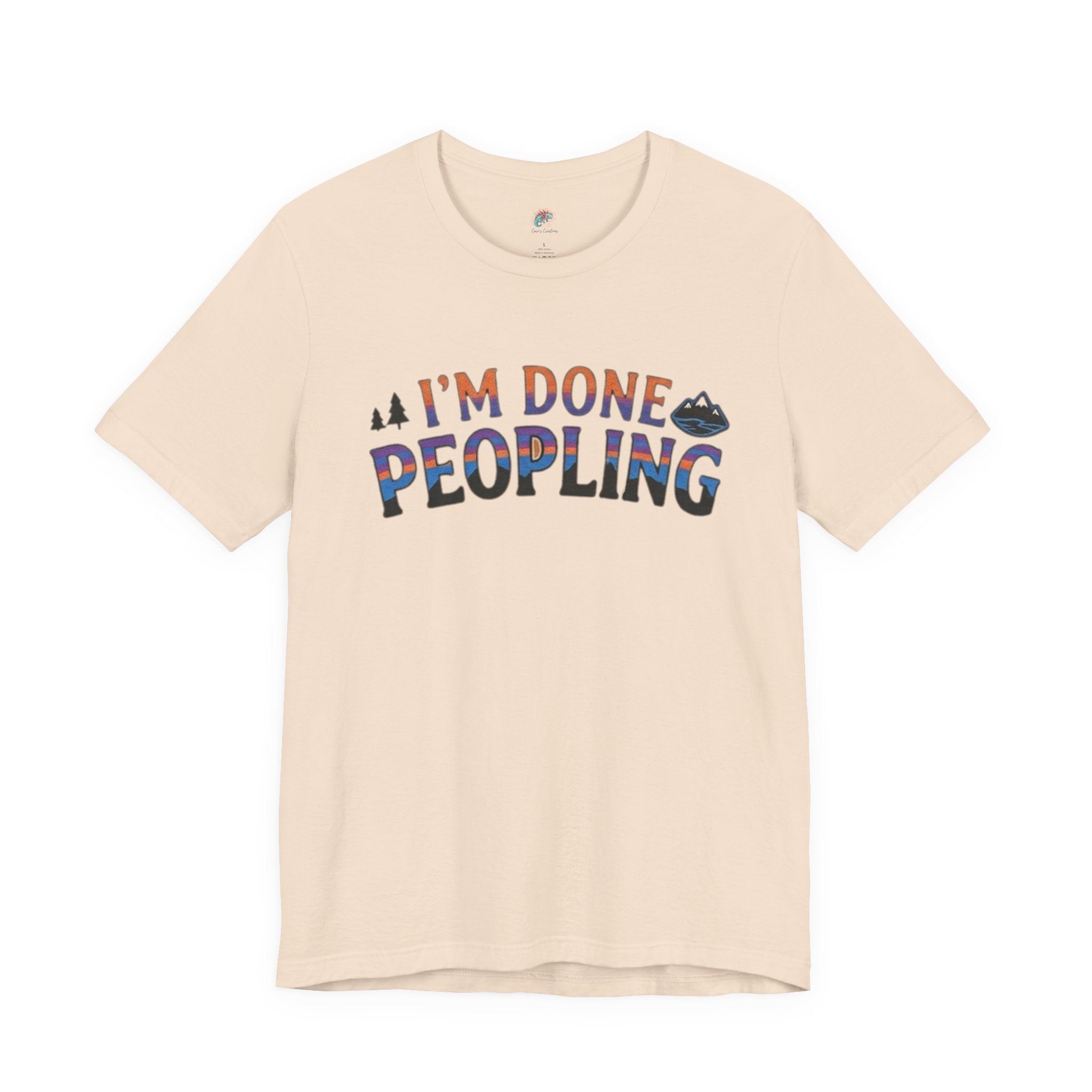 I’m done peopling