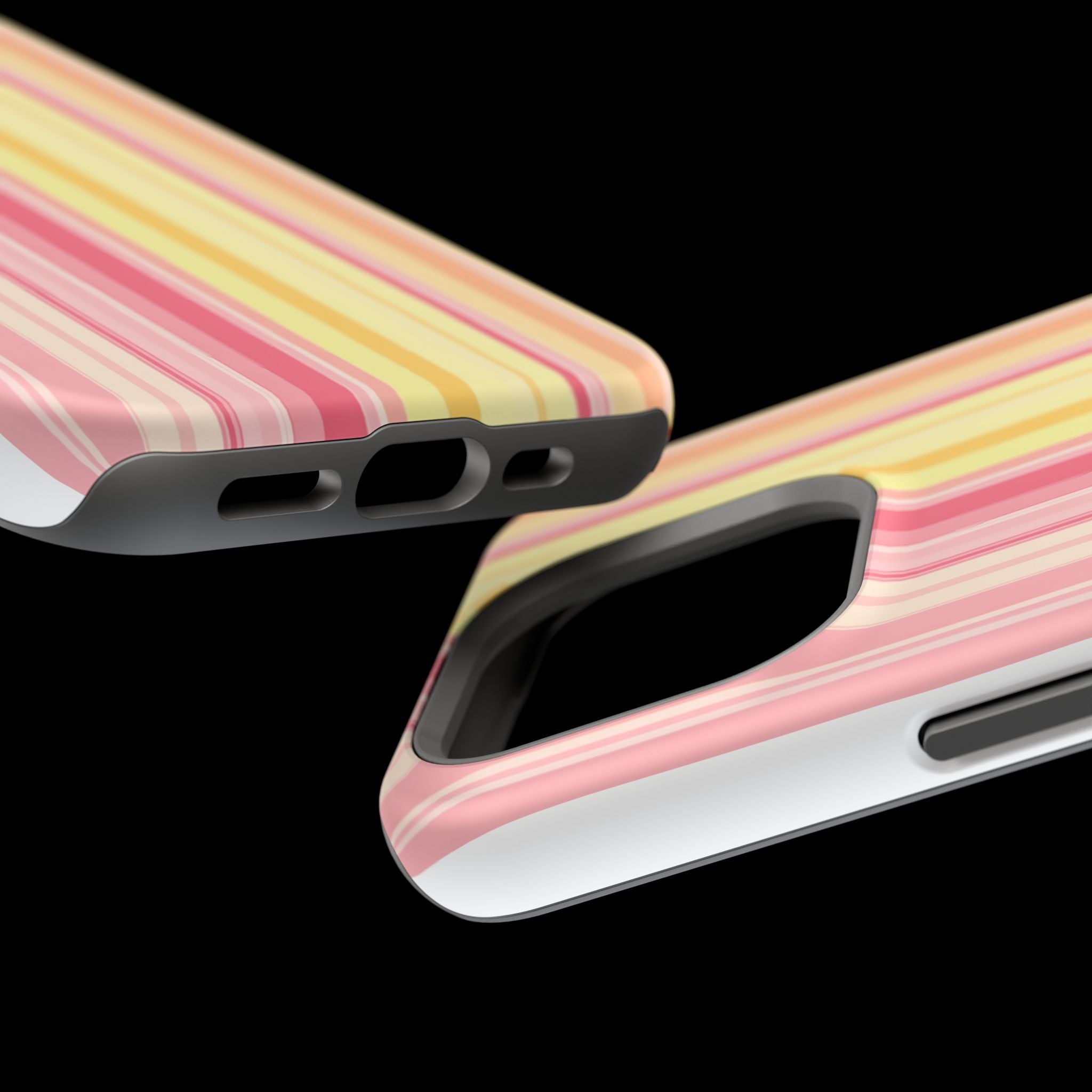 Striped Pastel Magnetic Impact Phone Case