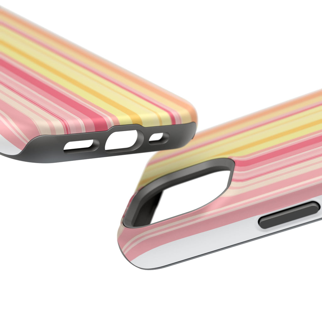 Striped Pastel Magnetic Impact Phone Case