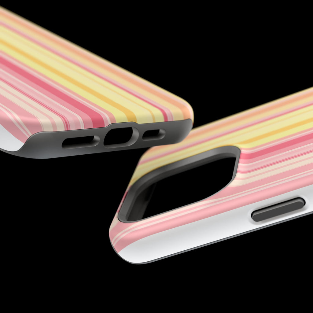Striped Pastel Magnetic Impact Phone Case