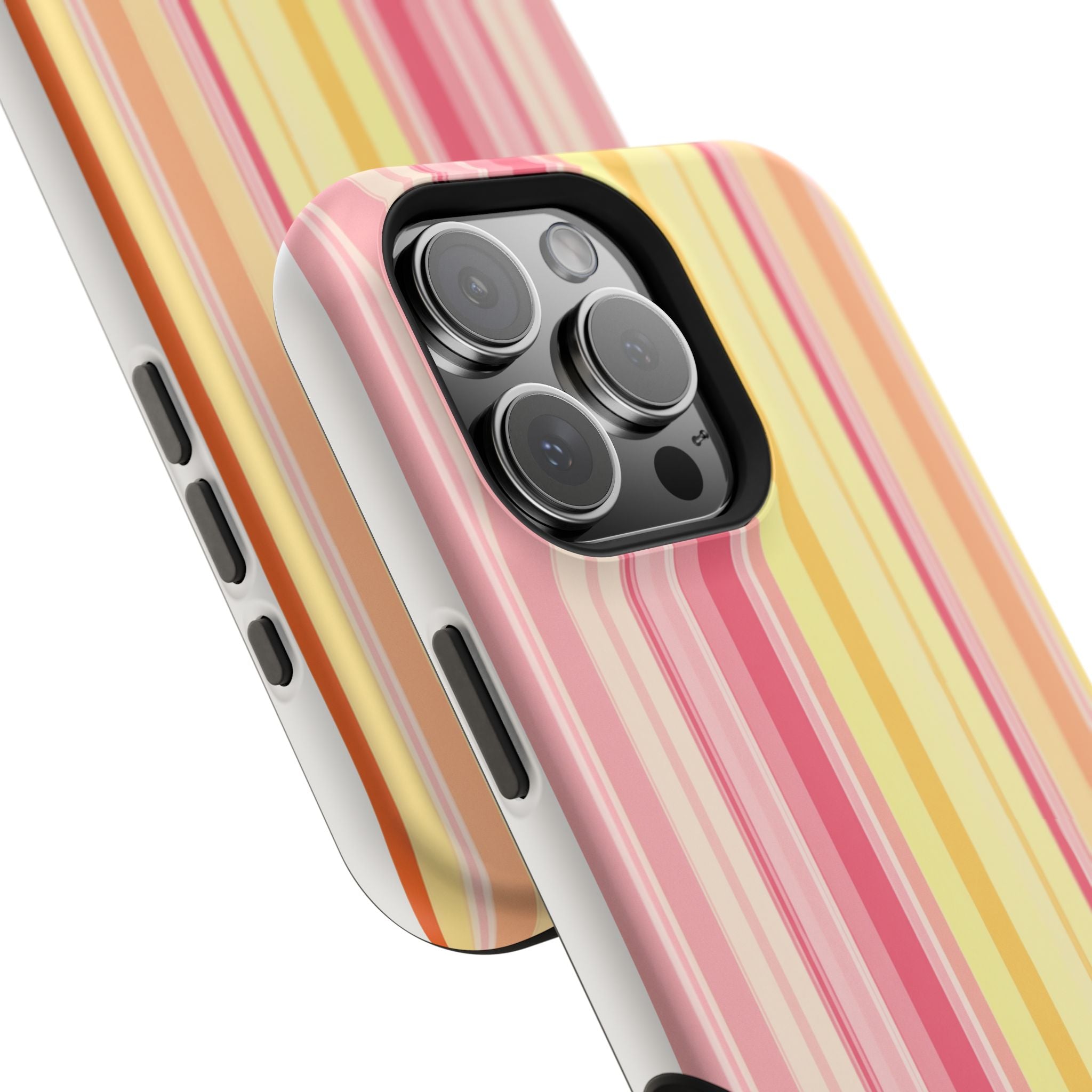 Striped Pastel Magnetic Impact Phone Case
