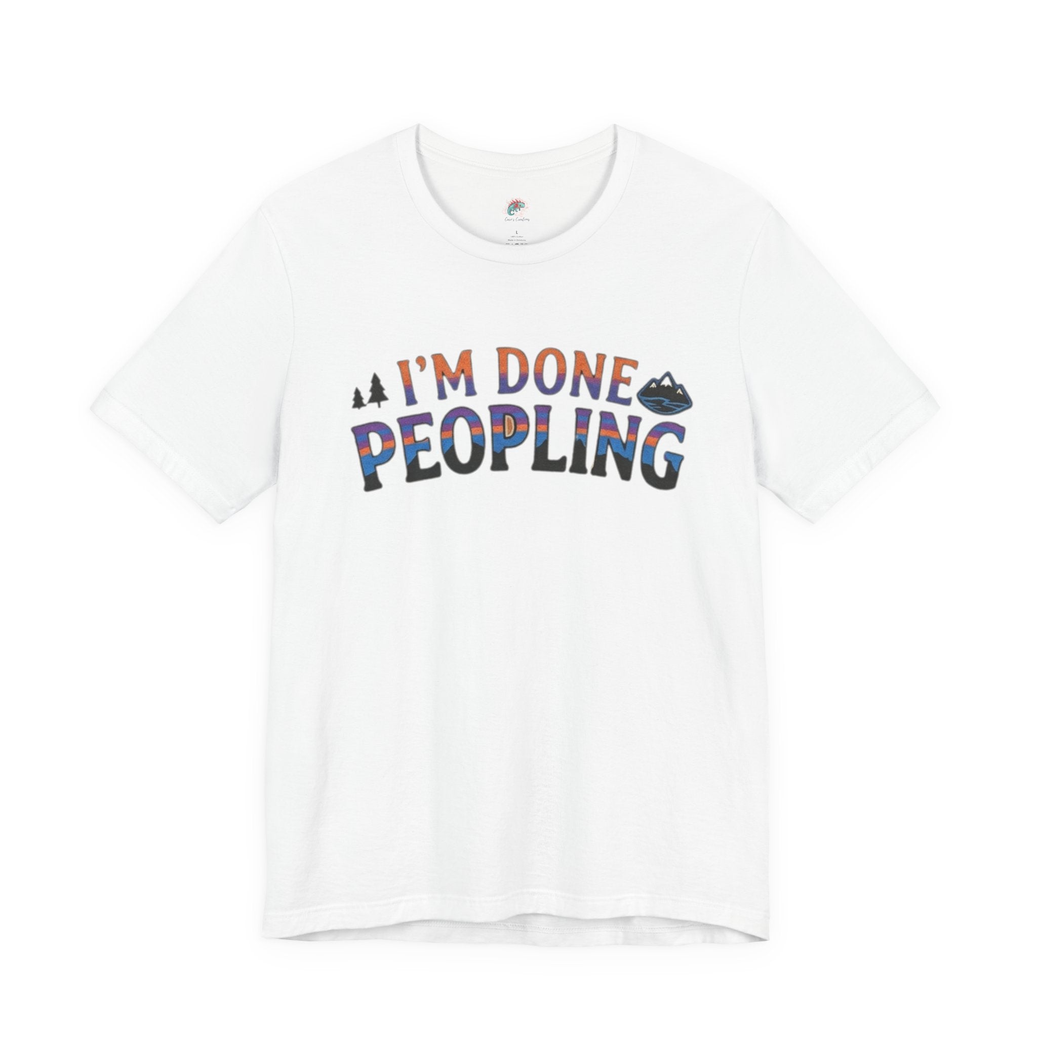 I’m done peopling