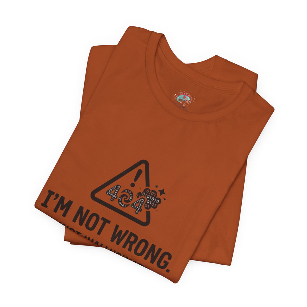 Funny AI T-Shirt — Humorous Artificial Intelligence Graphic Tee