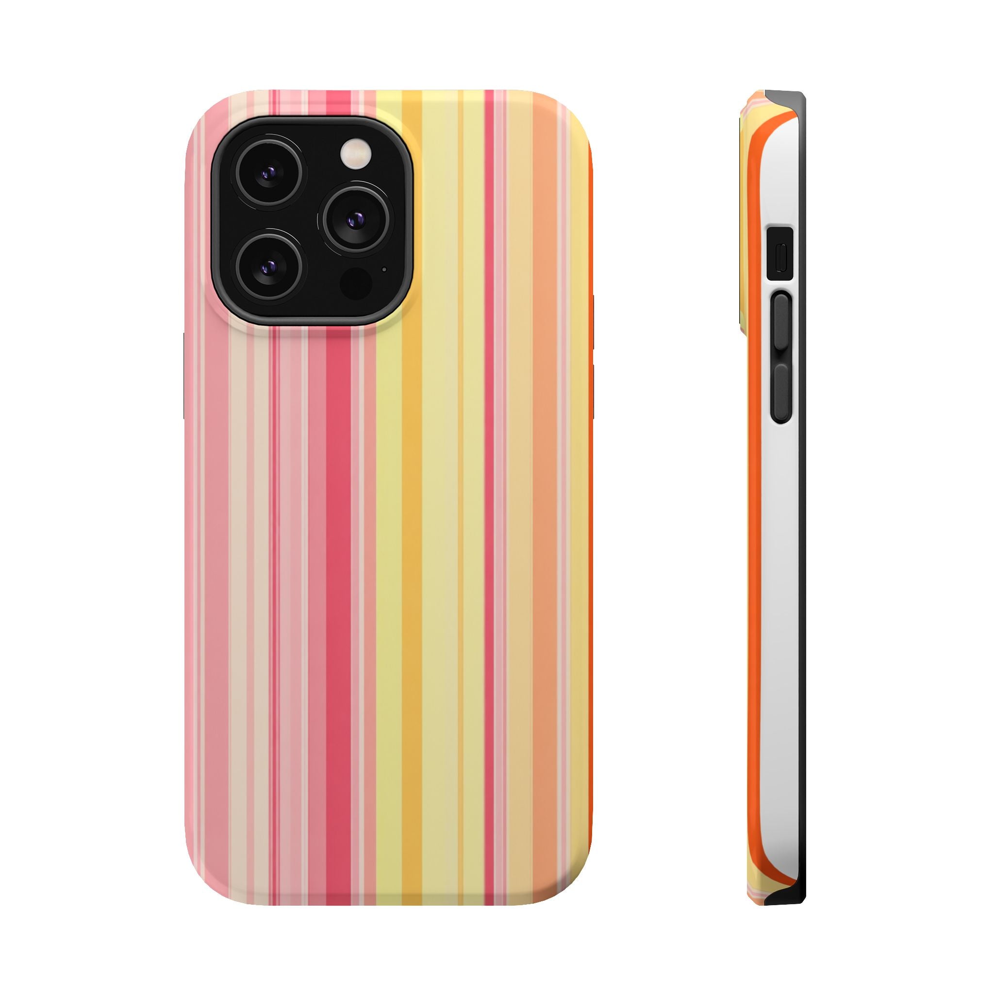 Striped Pastel Magnetic Impact Phone Case