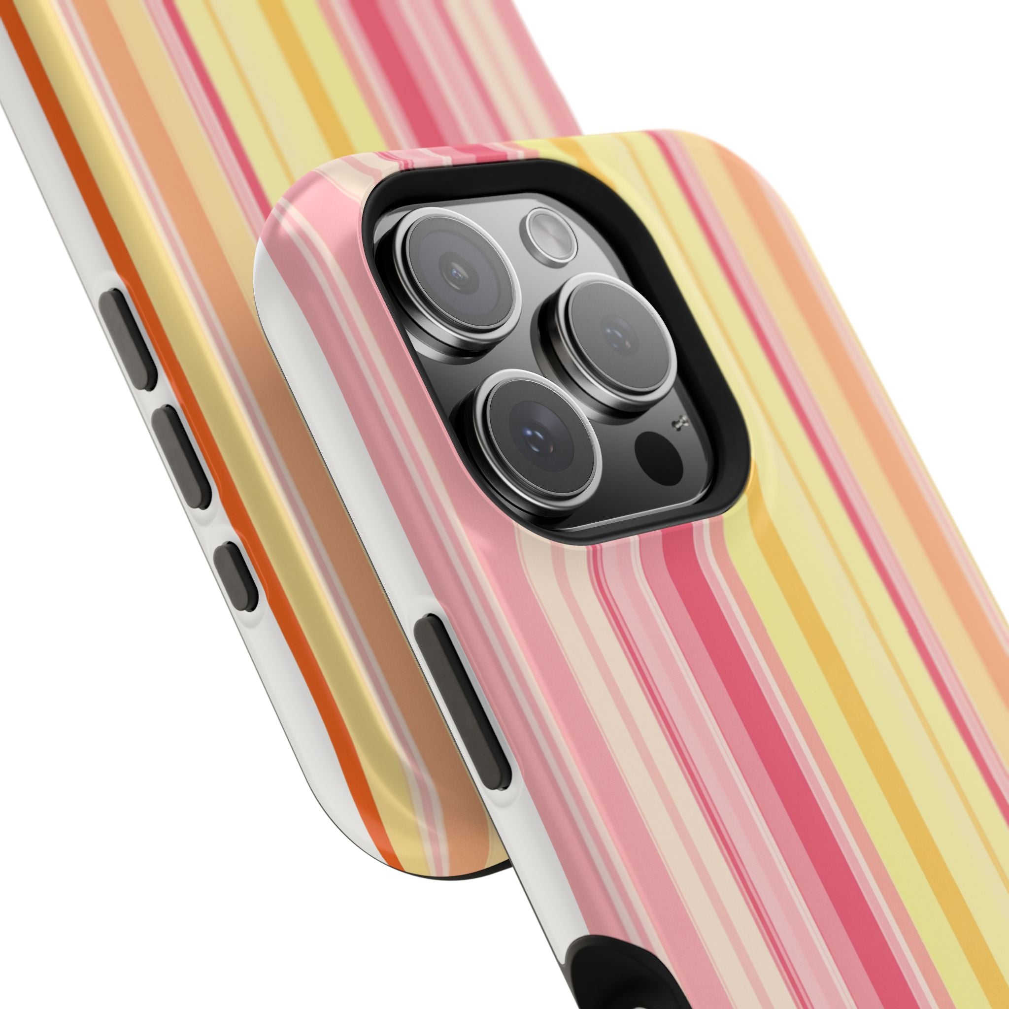 Striped Pastel Magnetic Impact Phone Case