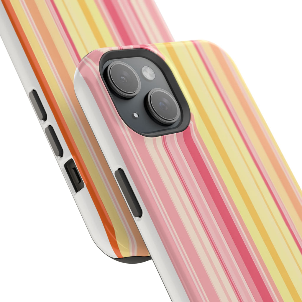 Striped Pastel Magnetic Impact Phone Case