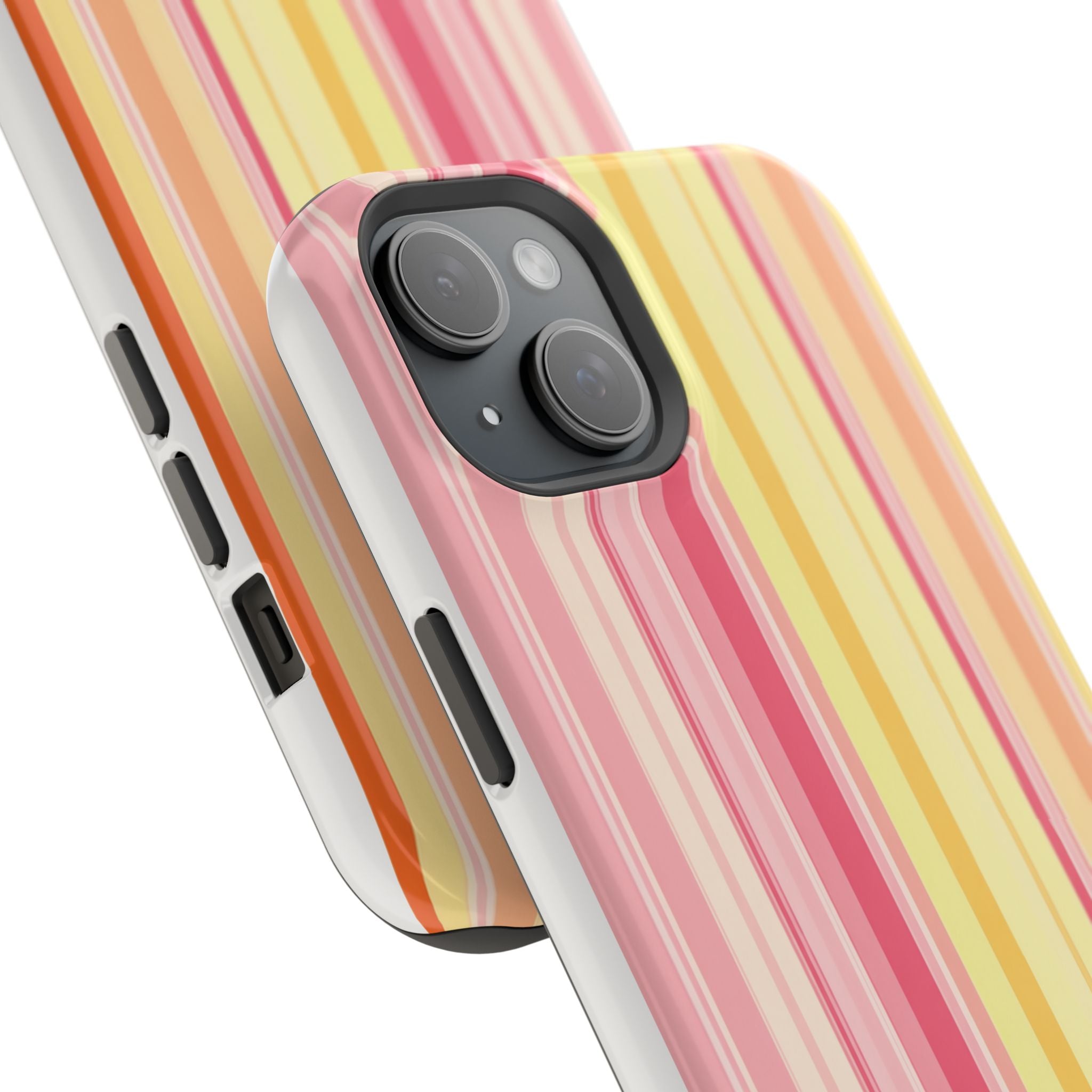 Striped Pastel Magnetic Impact Phone Case