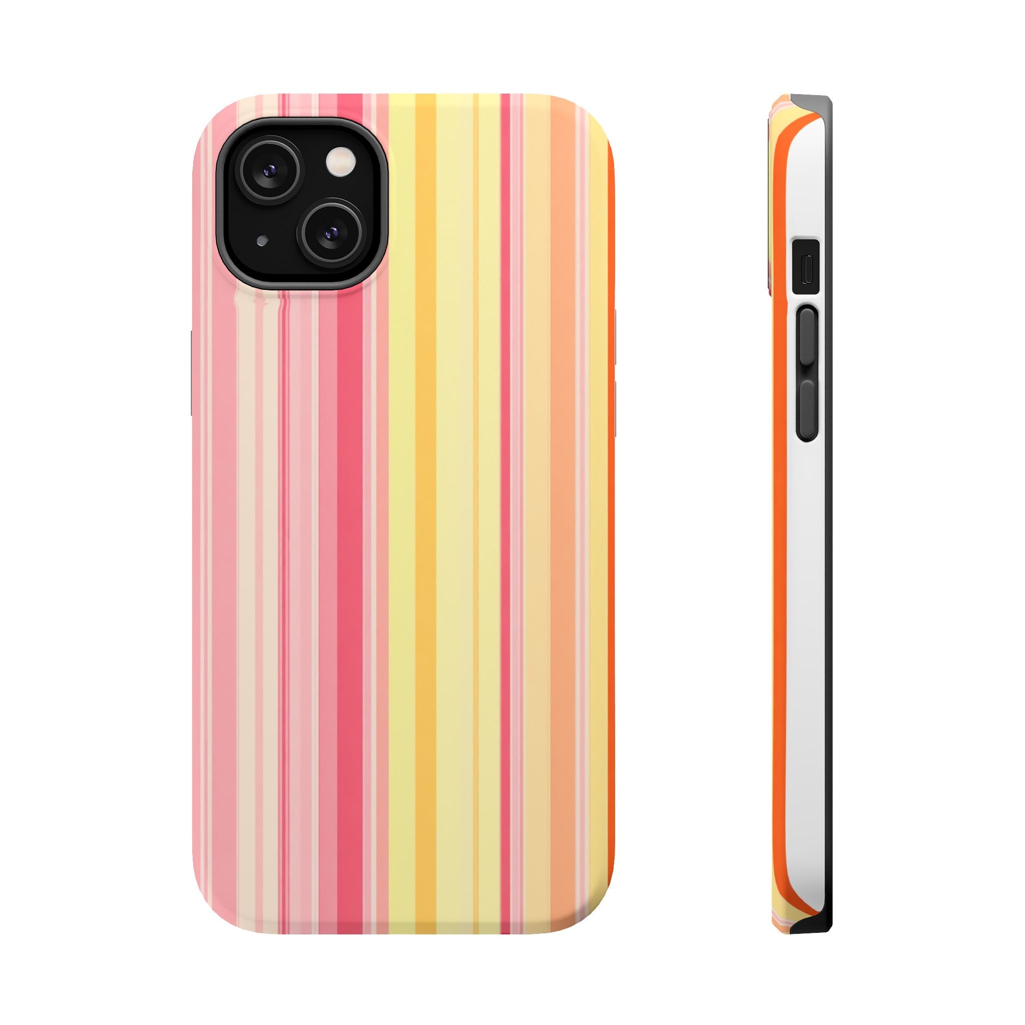 Striped Pastel Magnetic Impact Phone Case