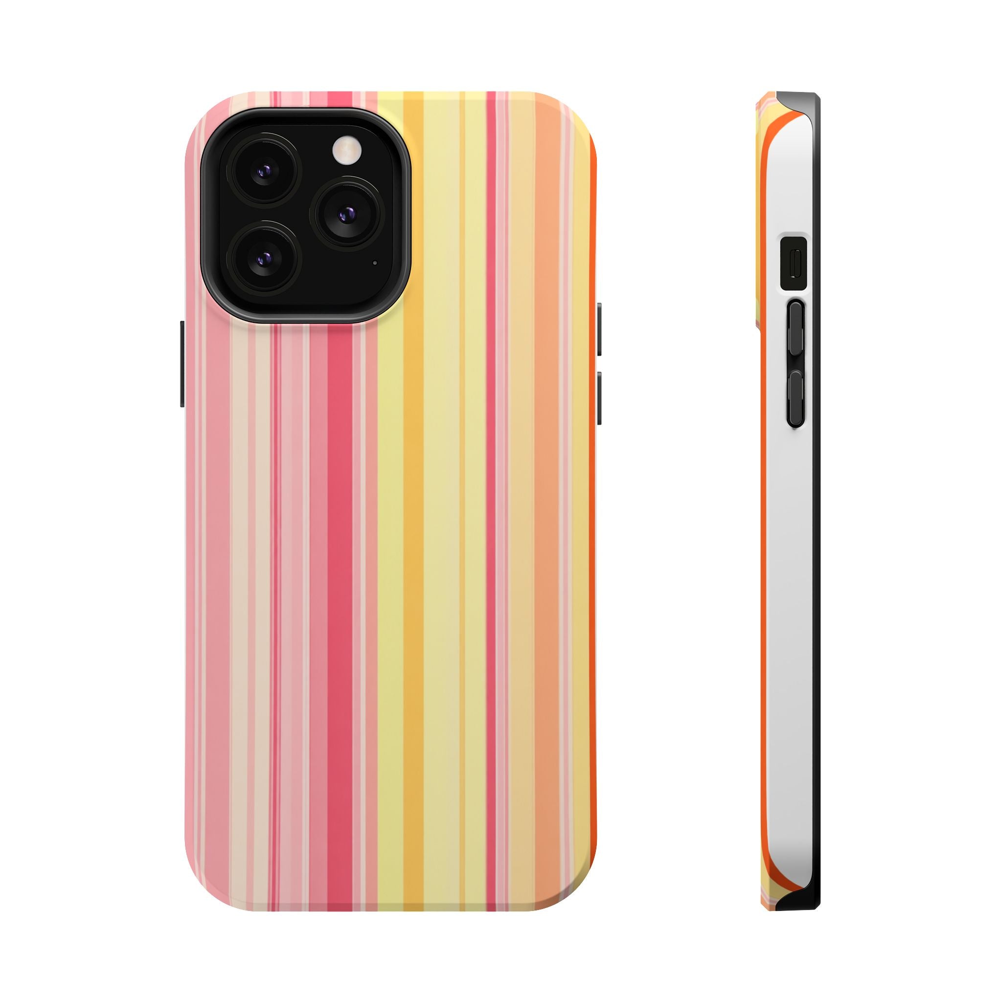 Striped Pastel Magnetic Impact Phone Case