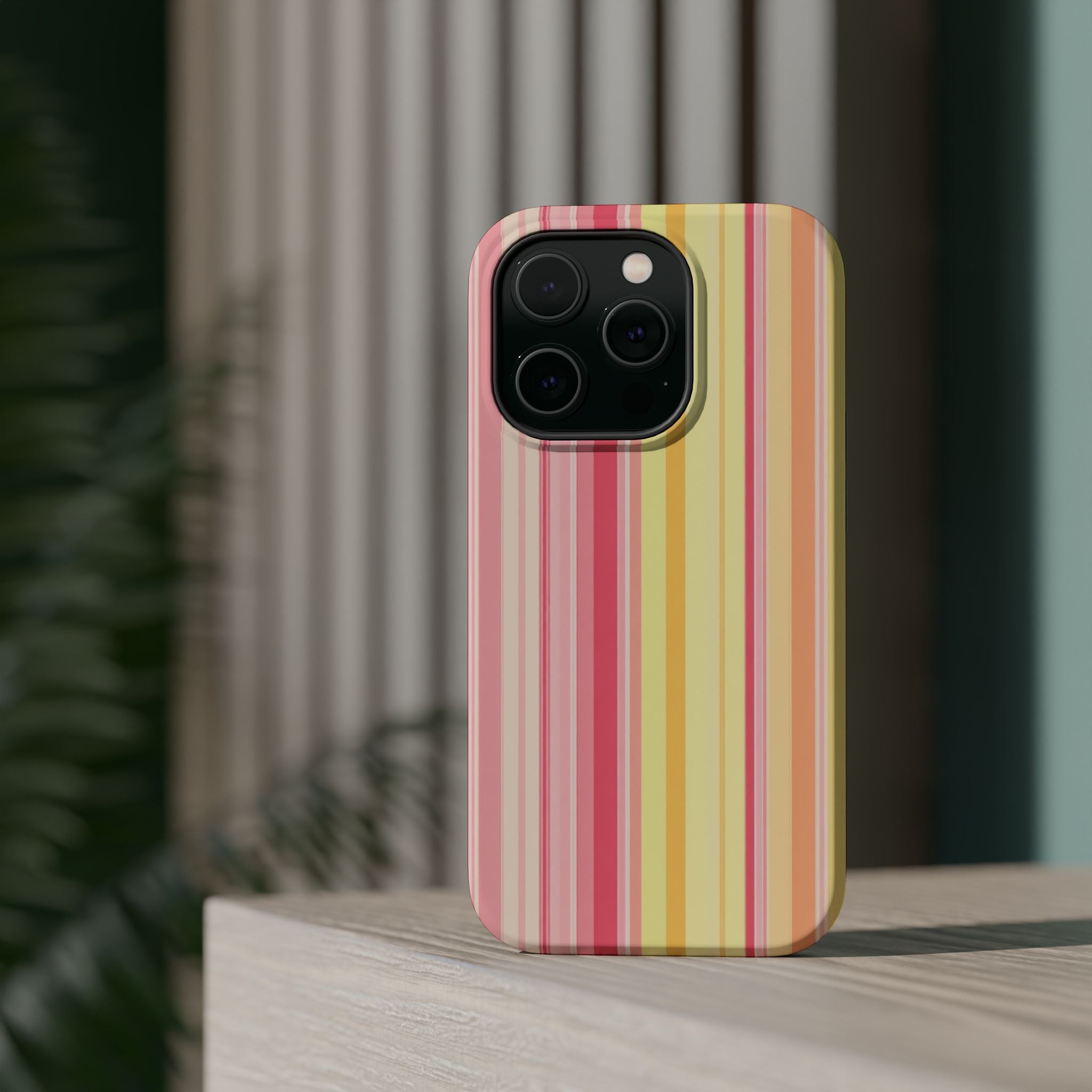 Striped Pastel Magnetic Impact Phone Case