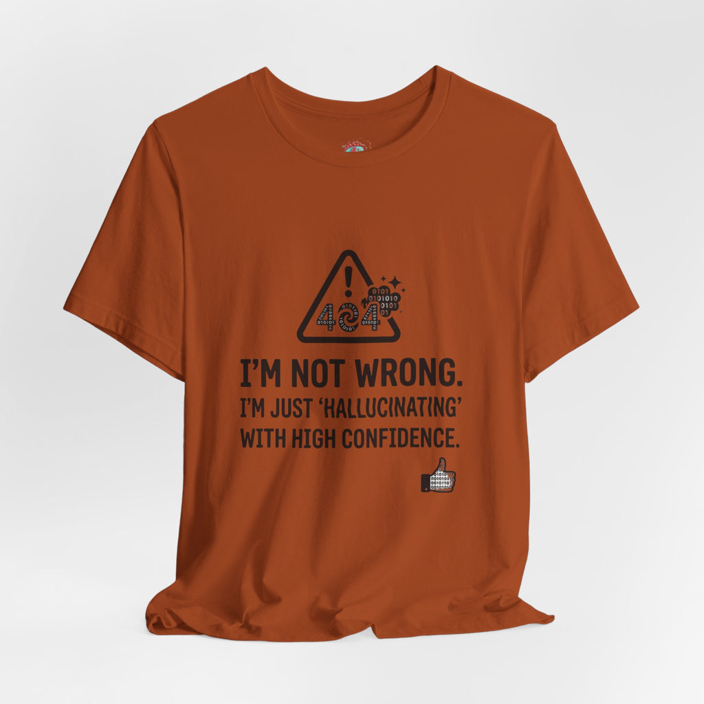 Funny AI T-Shirt — Humorous Artificial Intelligence Graphic Tee