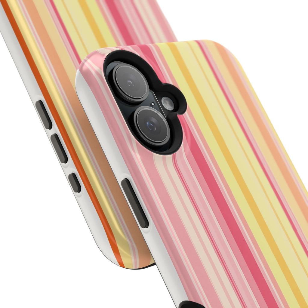 Striped Pastel Magnetic Impact Phone Case