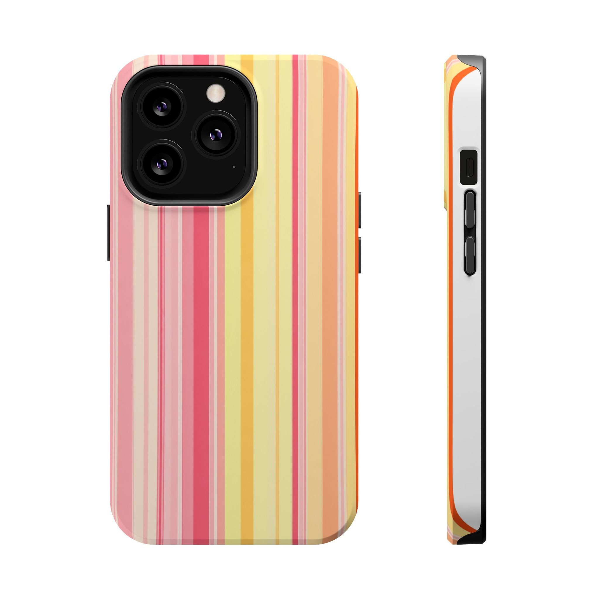 Striped Pastel Magnetic Impact Phone Case