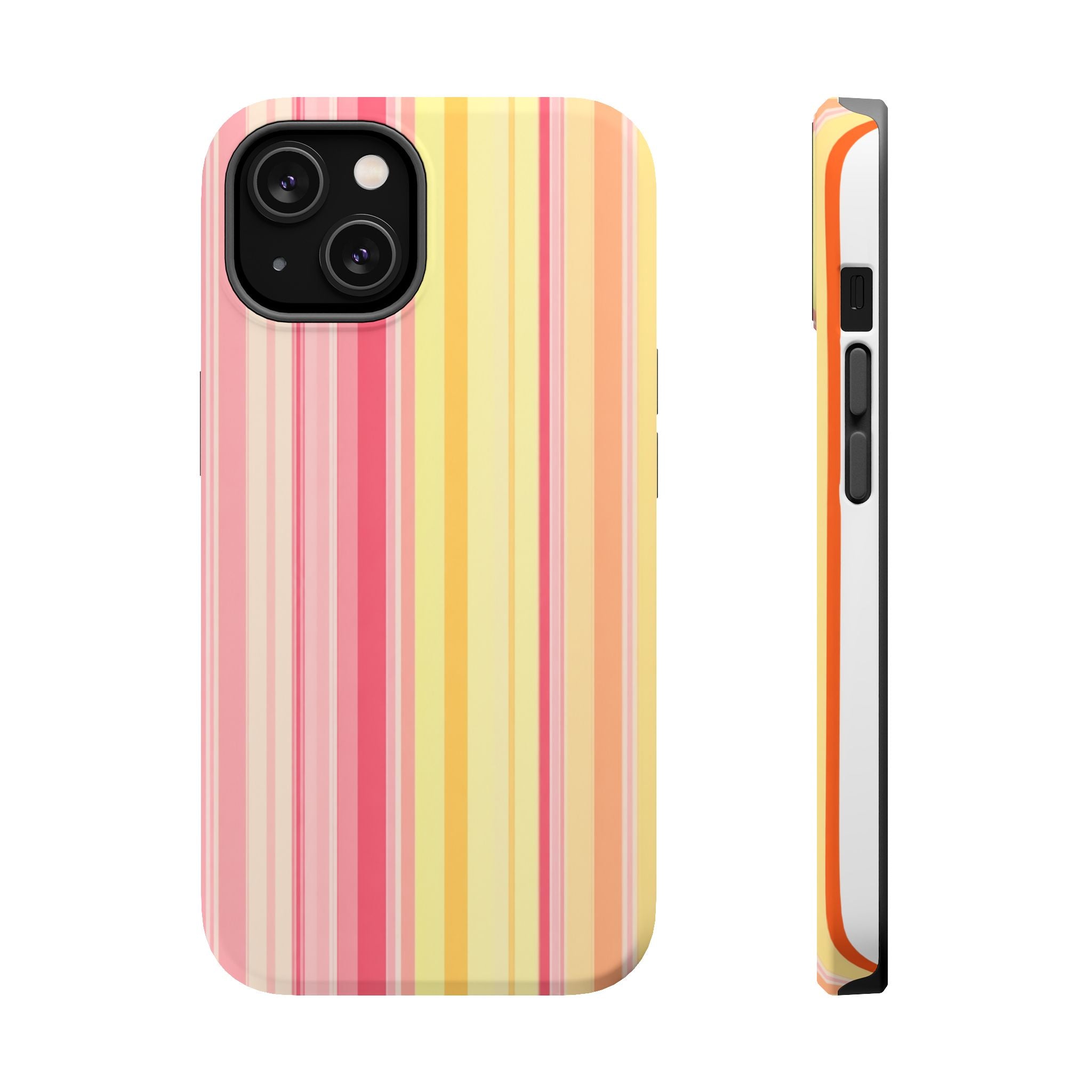 Striped Pastel Magnetic Impact Phone Case