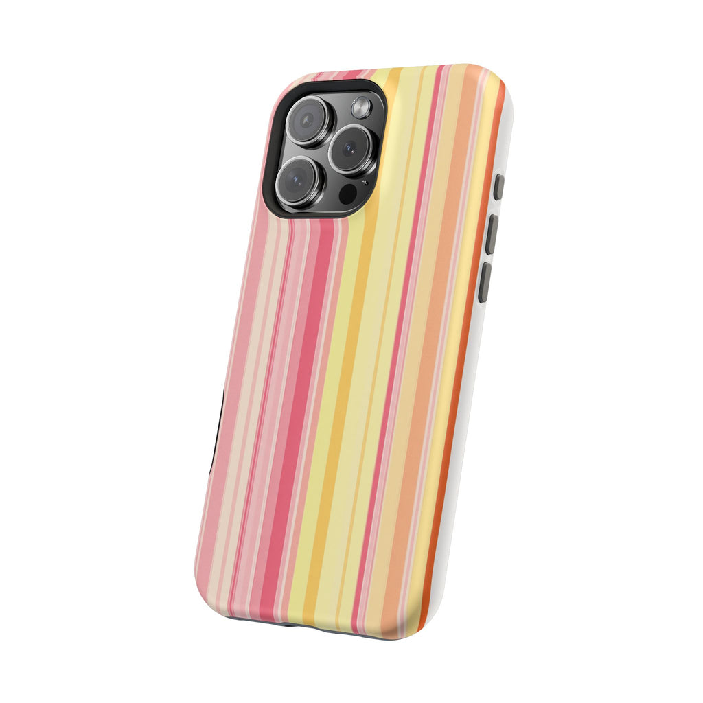 Striped Pastel Magnetic Impact Phone Case