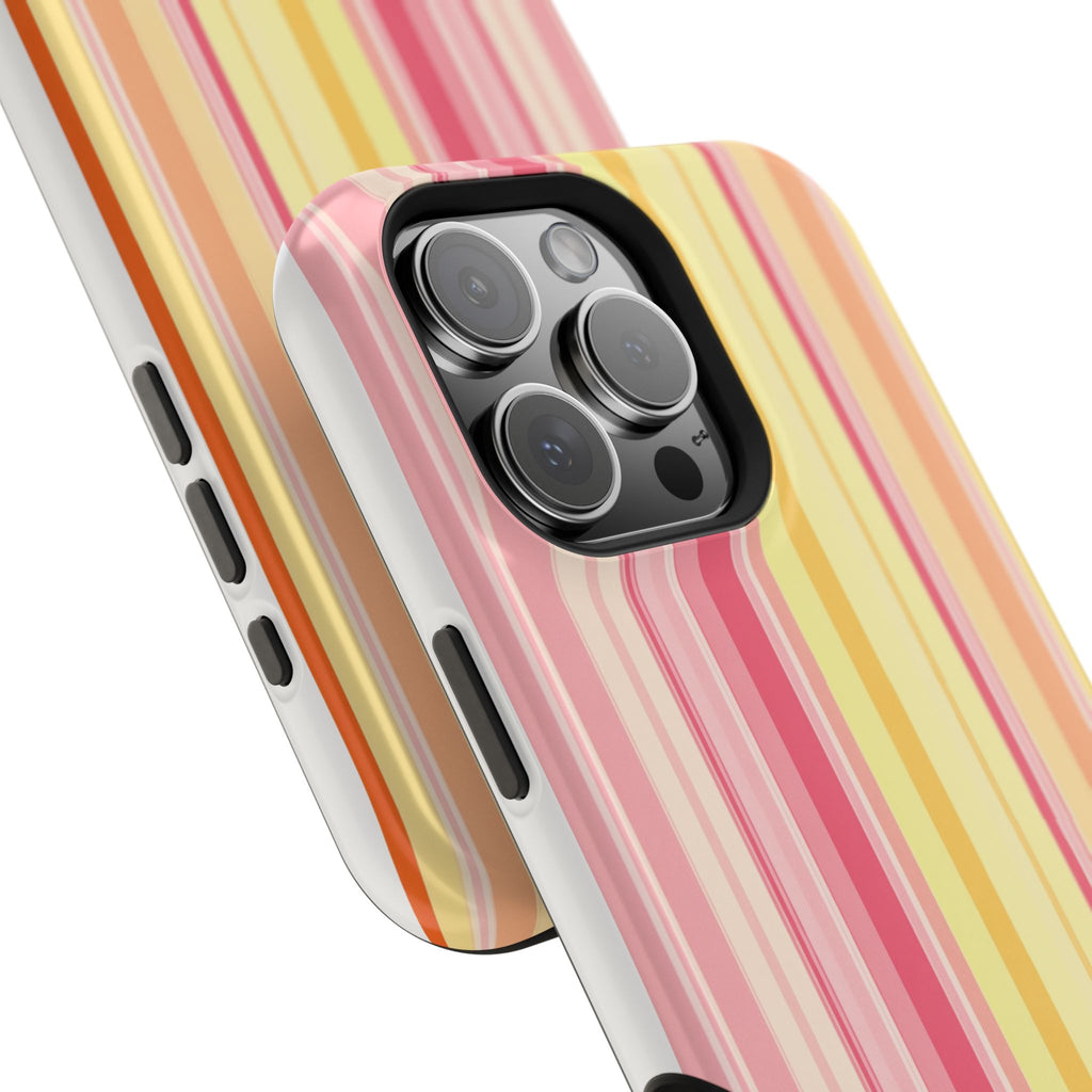 Striped Pastel Magnetic Impact Phone Case