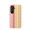 Colorful Pastel Stripe & Dot Magnetic Phone Case — Impact-Resistant