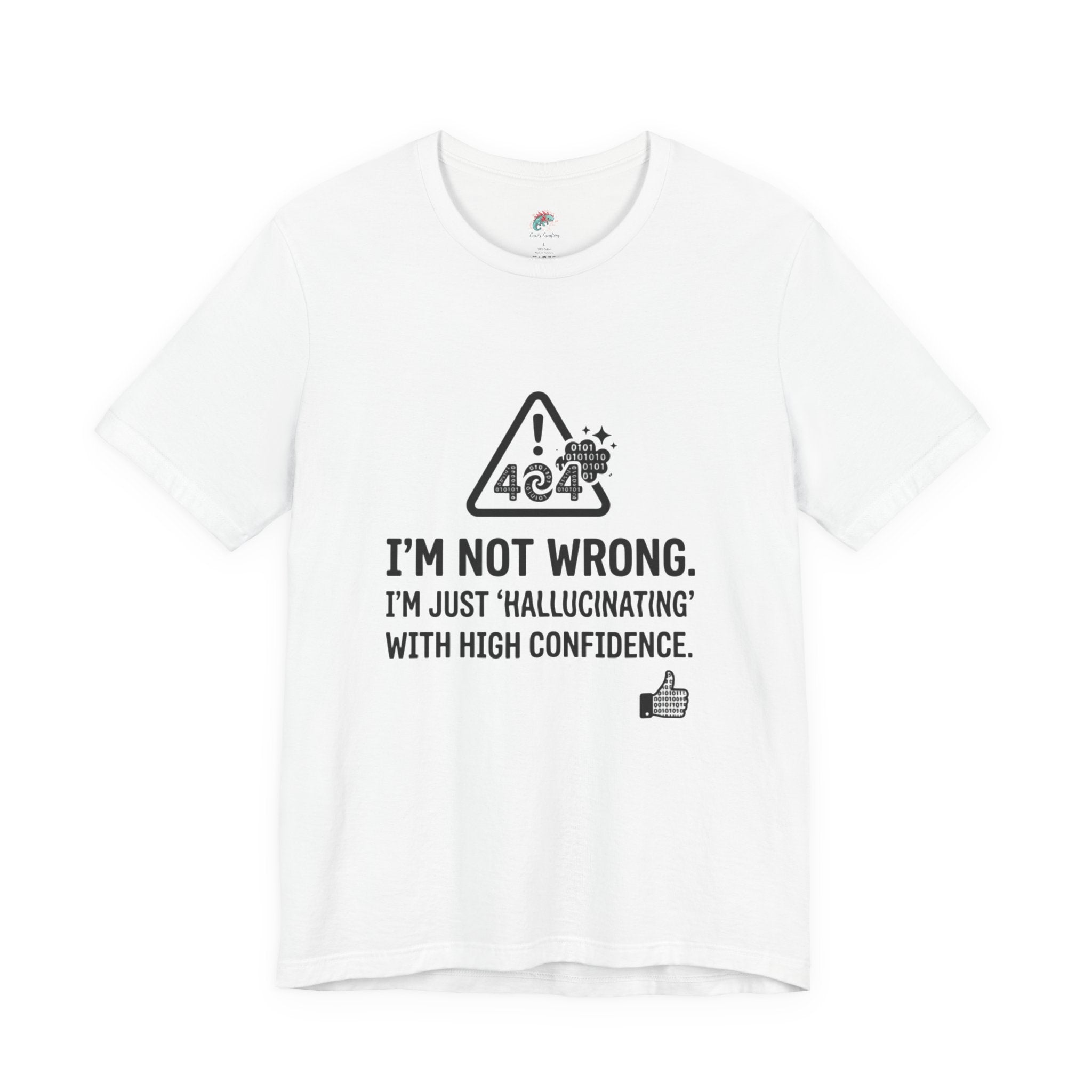 Funny AI T-Shirt — Humorous Artificial Intelligence Graphic Tee