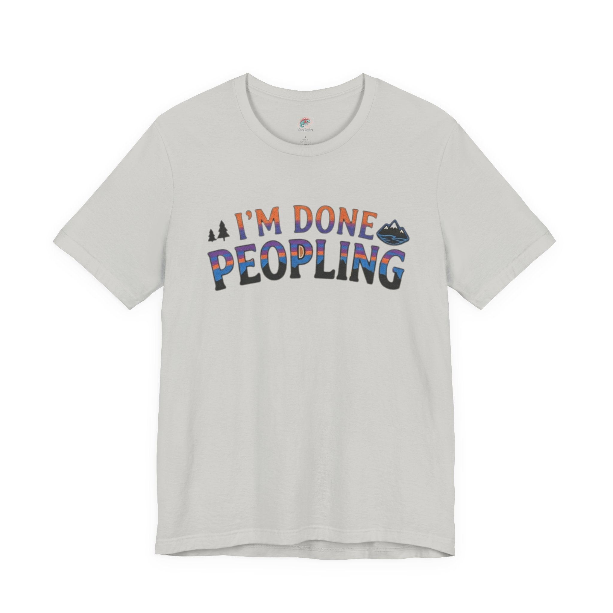 I’m done peopling