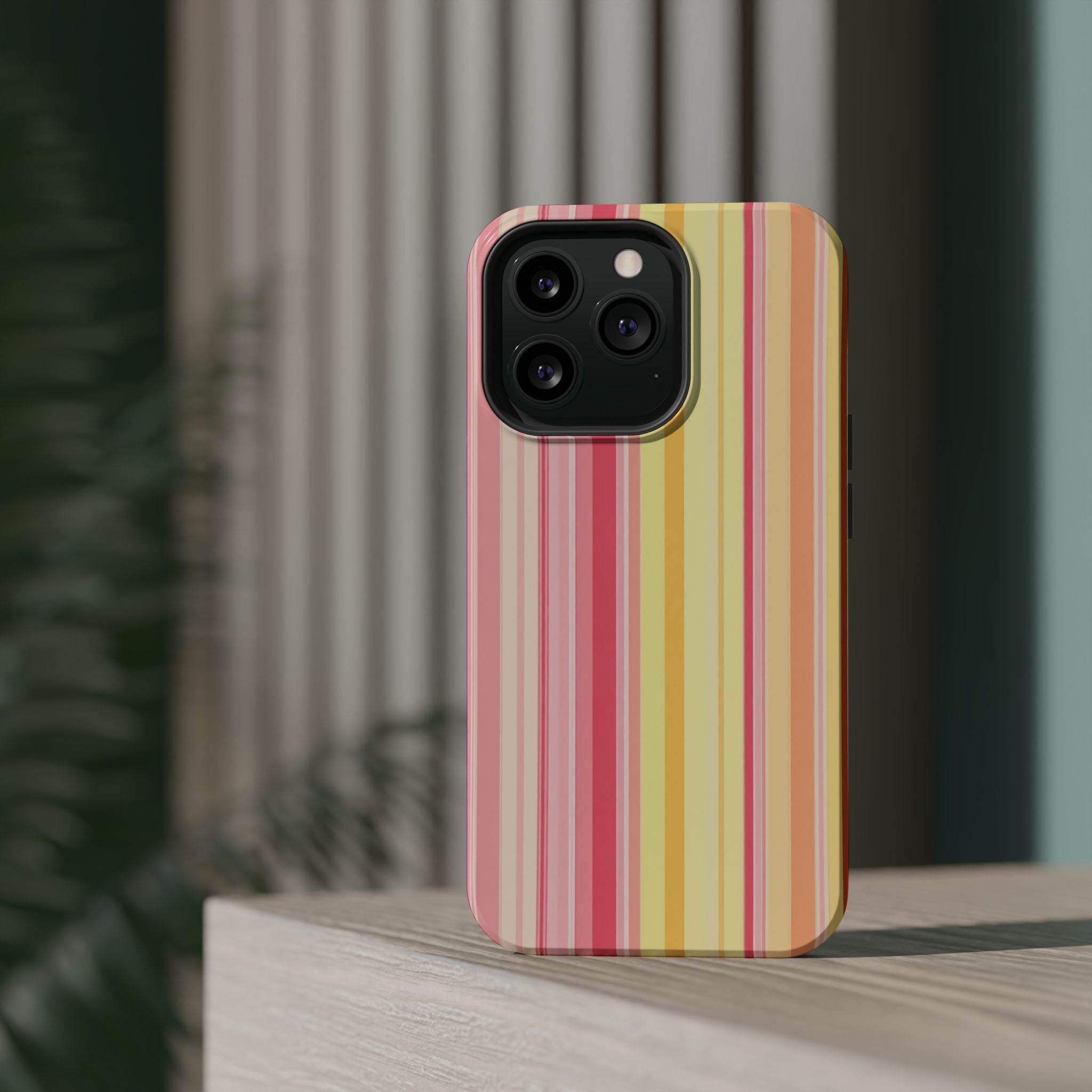 Striped Pastel Magnetic Impact Phone Case