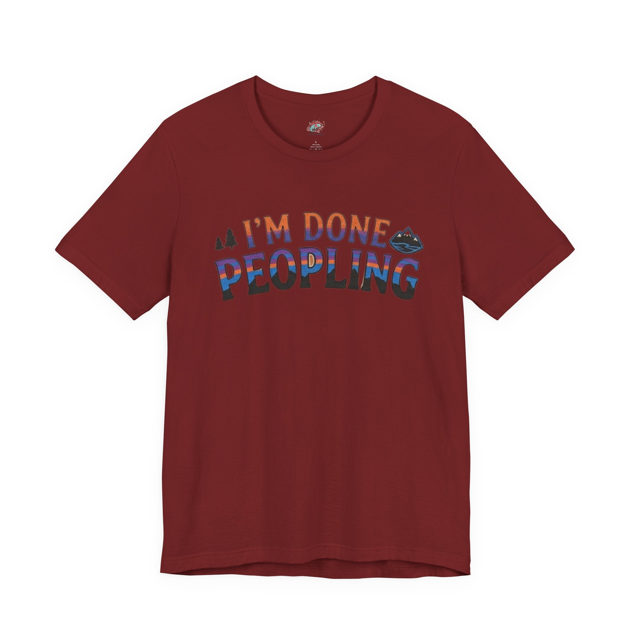 I’m done peopling