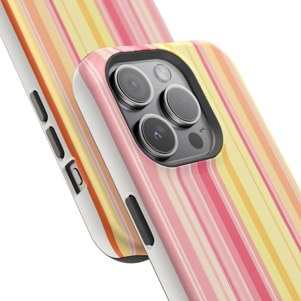 Striped Pastel Magnetic Impact Phone Case
