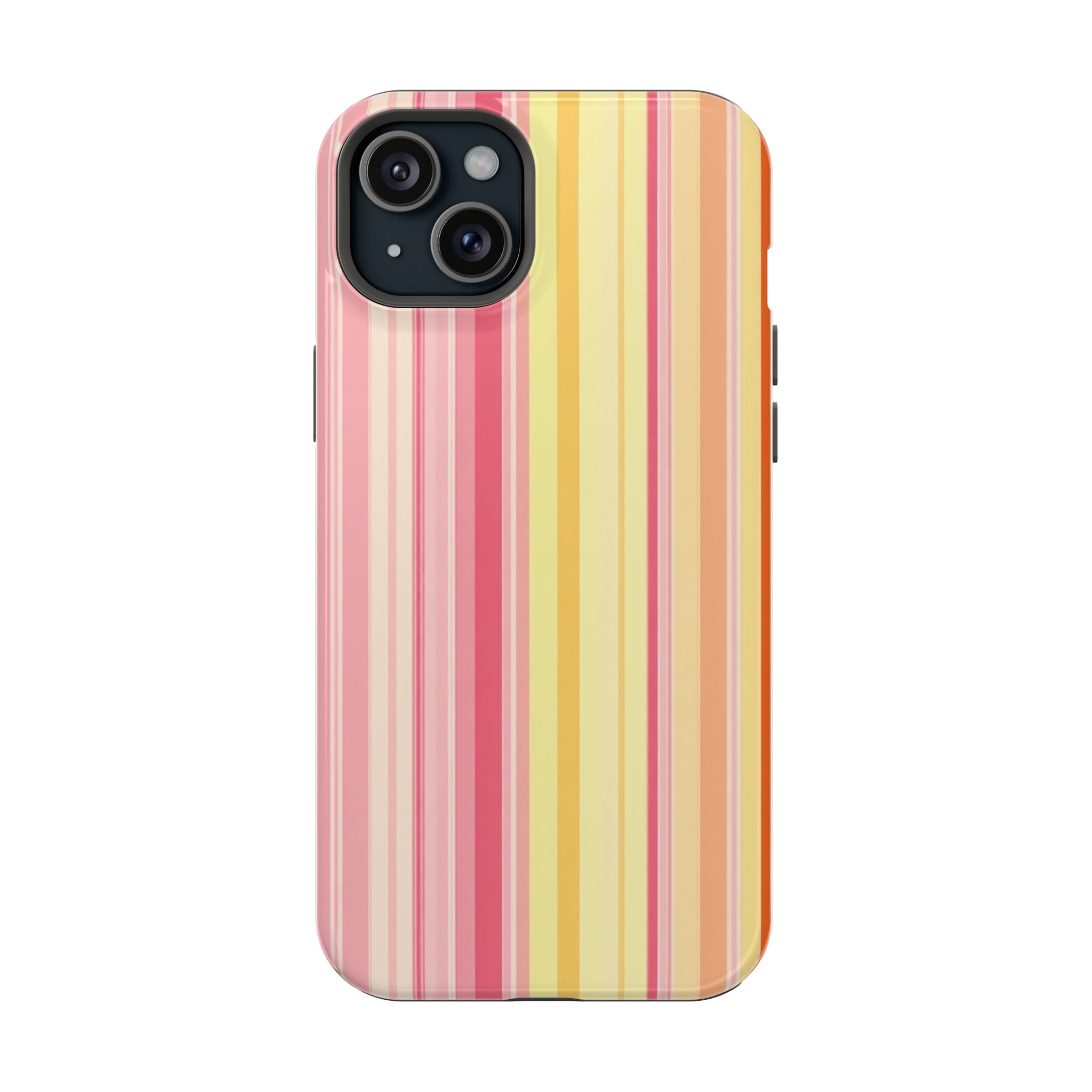 Striped Pastel Magnetic Impact Phone Case