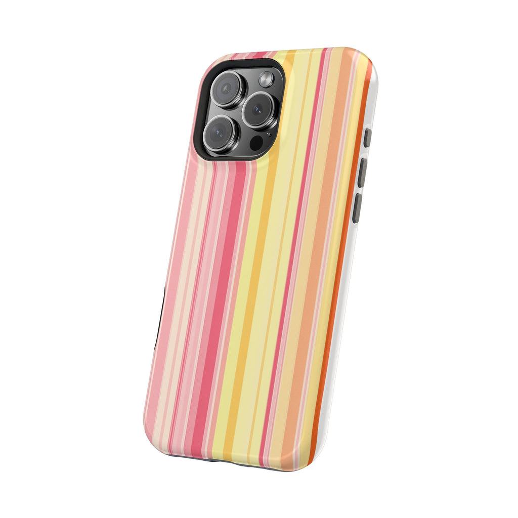 Striped Pastel Magnetic Impact Phone Case
