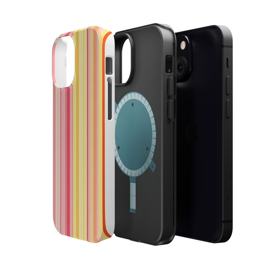 Striped Pastel Magnetic Impact Phone Case