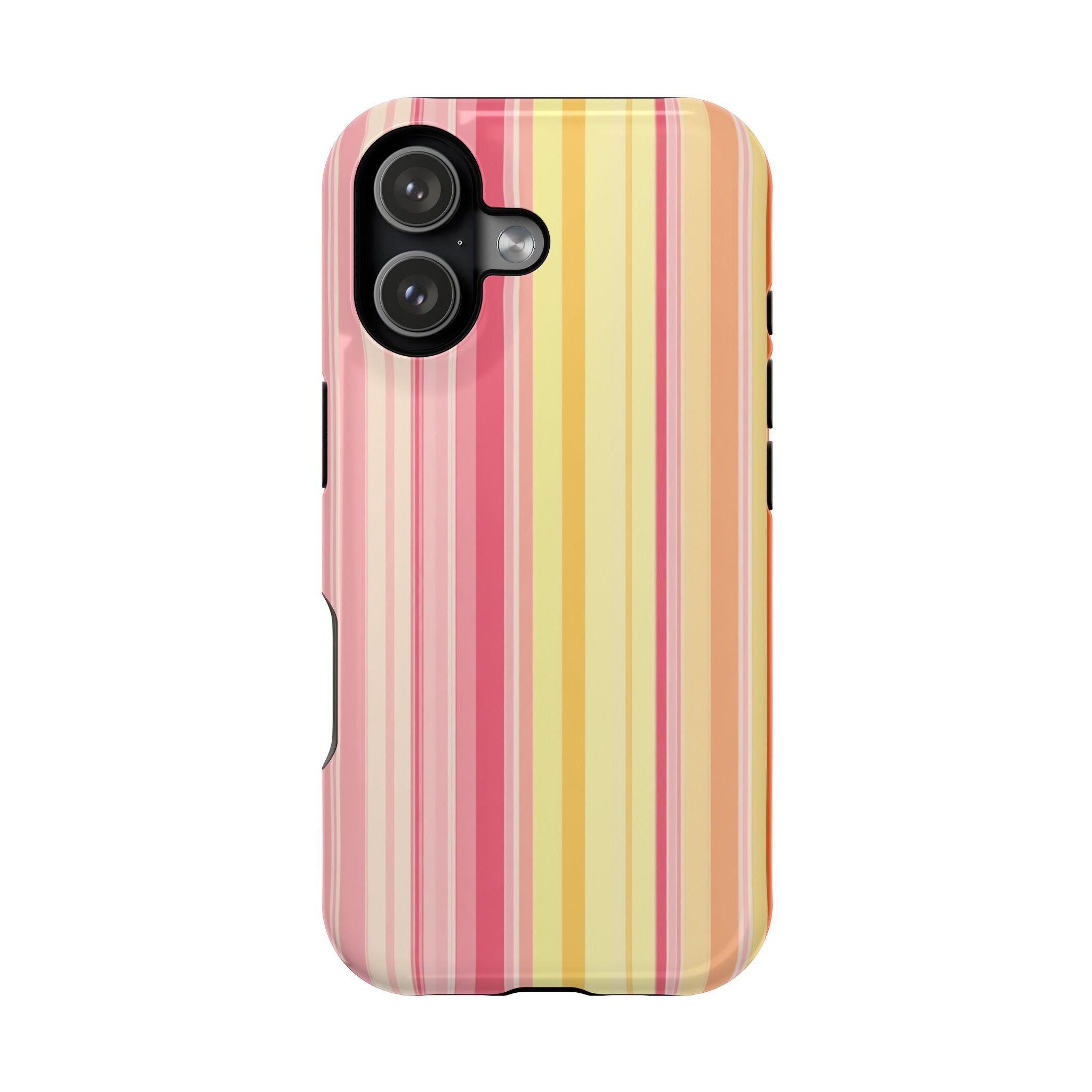 Striped Pastel Magnetic Impact Phone Case