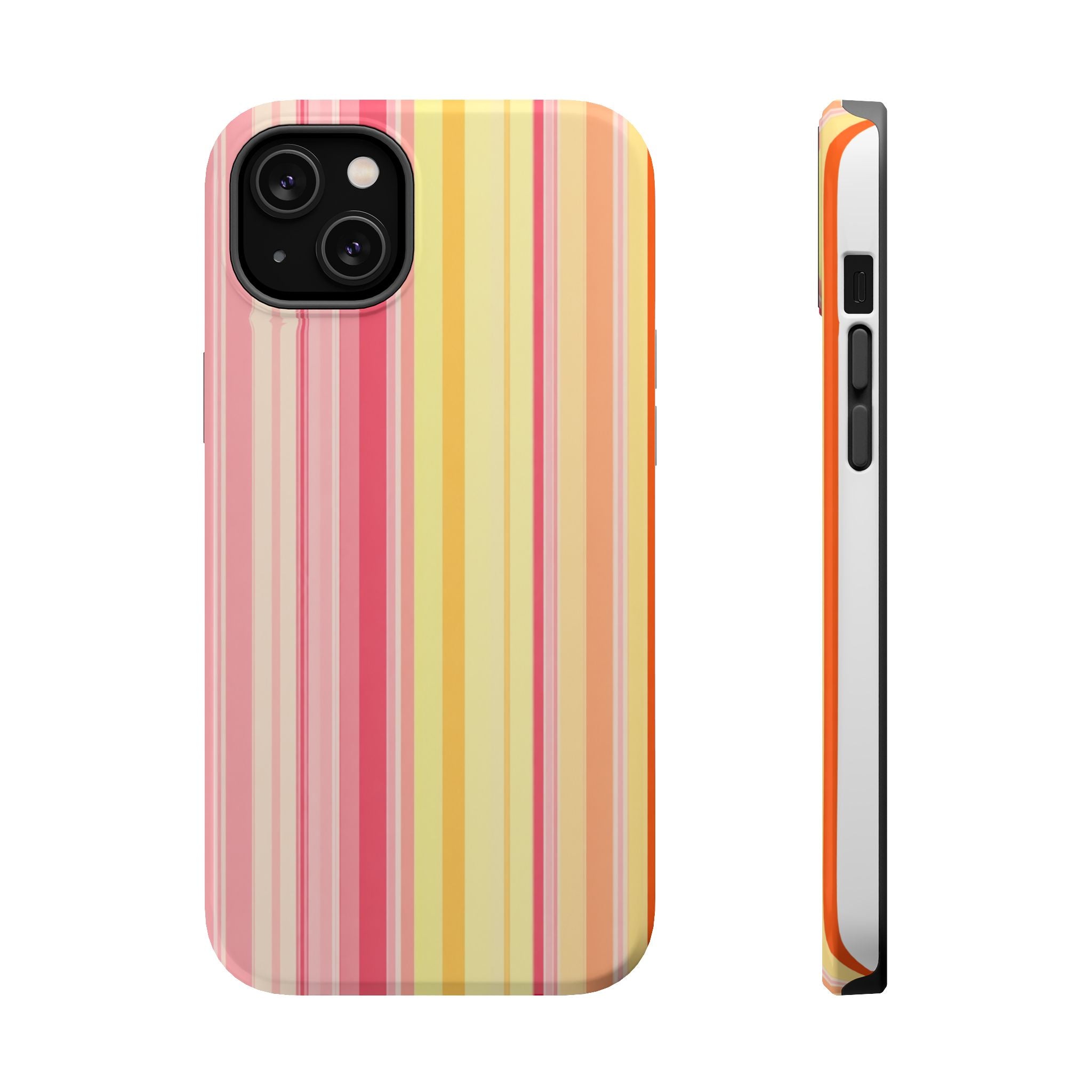 Striped Pastel Magnetic Impact Phone Case
