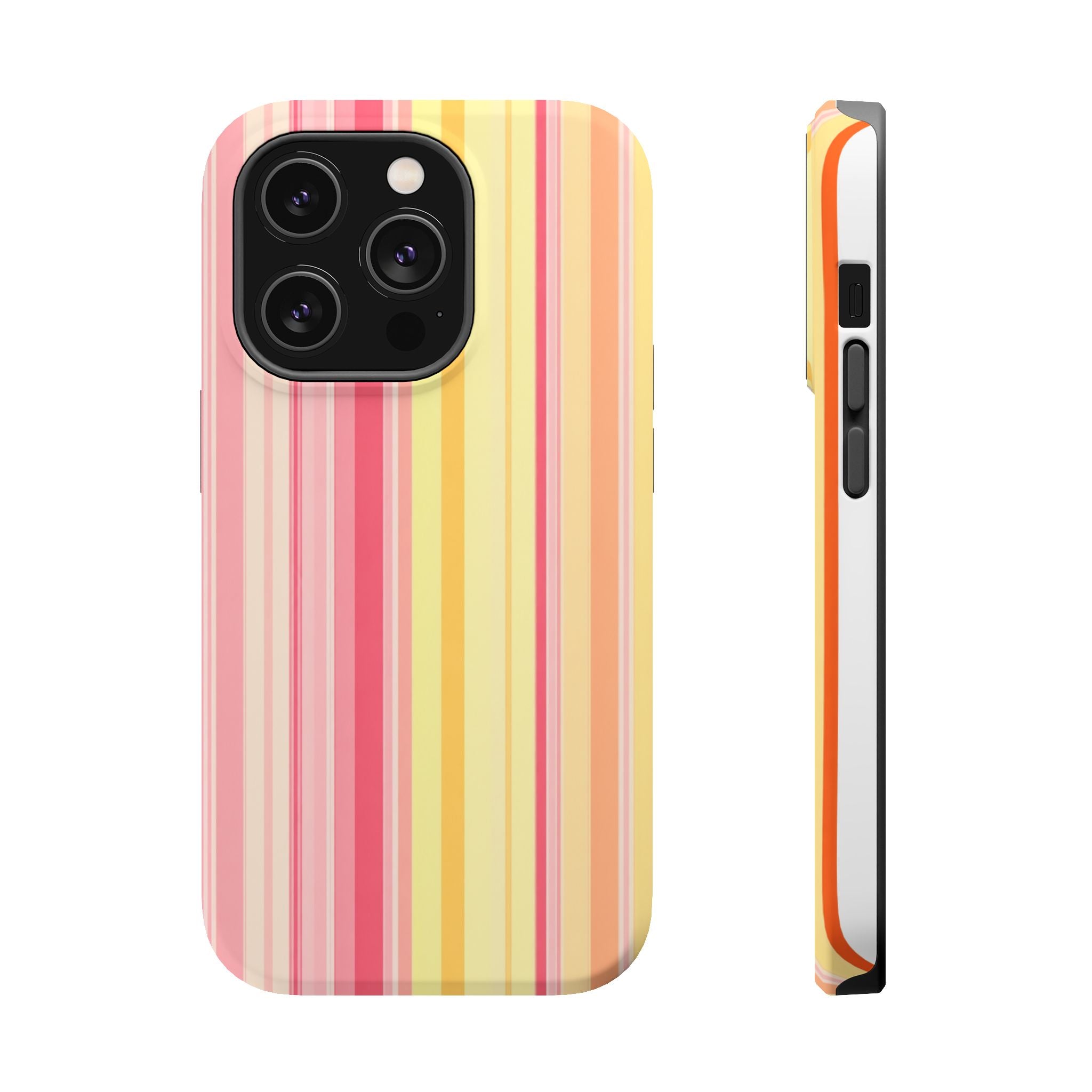 Striped Pastel Magnetic Impact Phone Case
