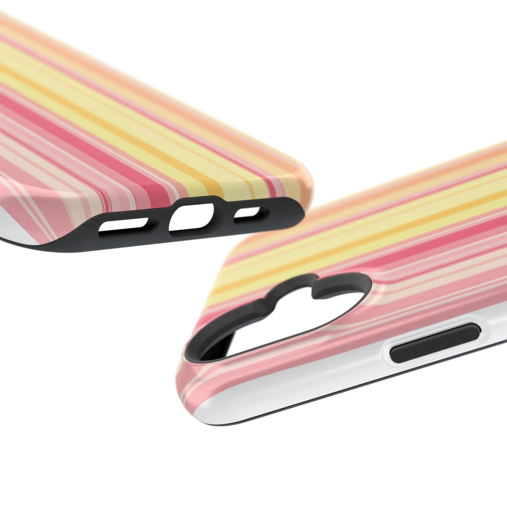 Striped Pastel Magnetic Impact Phone Case