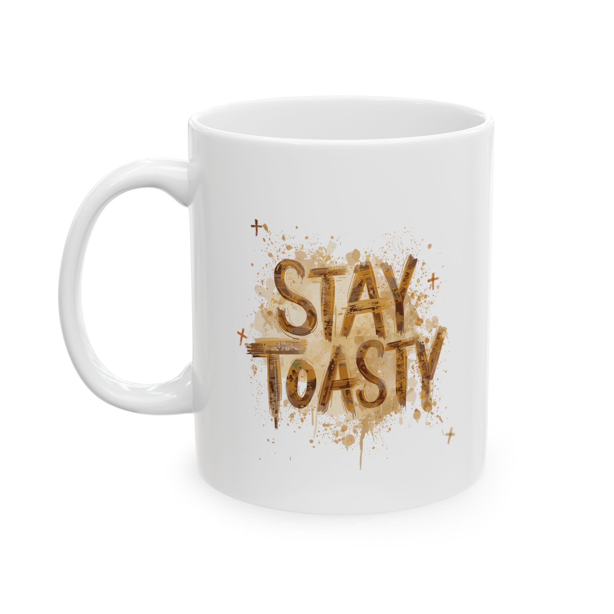 Inspirational 'Shine Today' Gold Script Ceramic Mug — 11oz & 15oz